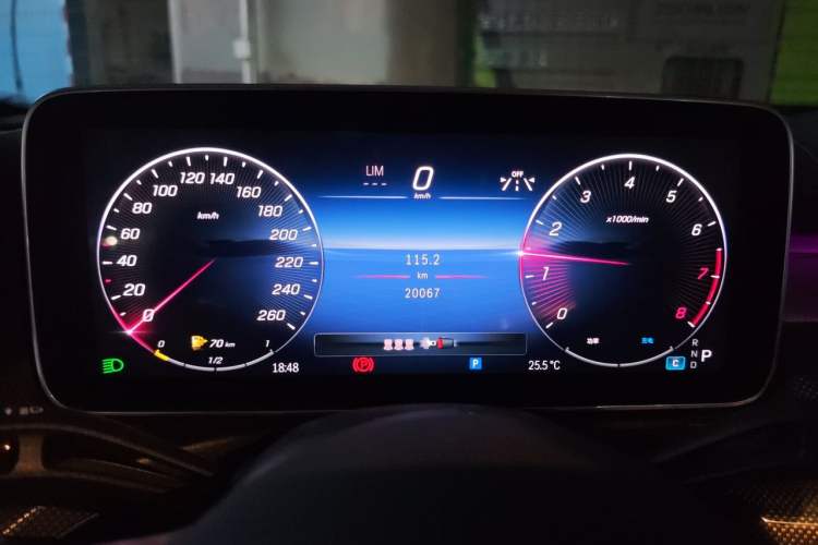 Used Mercedes-Benz C-Class 2024 Second Facelift C 260 L Sport Edition Instrument Cluster