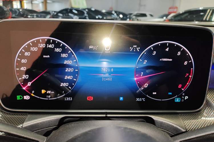 Used Mercedes-Benz C-Class 2024 Second Facelift C 260 L Starry Night Sport Edition Instrument Cluster