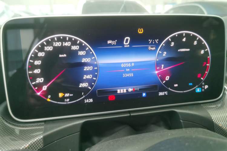 Used Mercedes-Benz C-Class 2024 Second Facelift C 260 L Starry Night Sport Edition Instrument Cluster