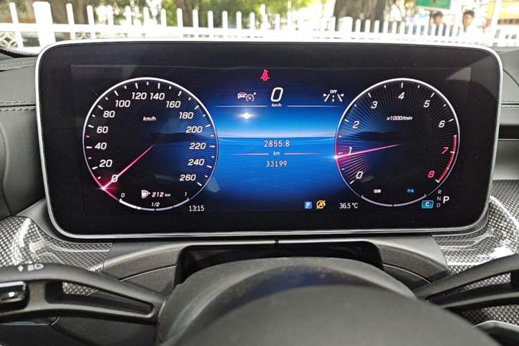 Used Mercedes-Benz C-Class 2024 Facelift C 260 L Night Edition Sport Version Instrument Cluster