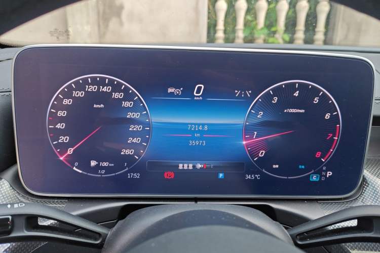 Used Mercedes-Benz C-Class 2024 Second Facelift C 260 L Sport Edition Instrument Cluster