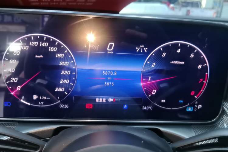 Used Mercedes-Benz C-Class 2024 C 260 L Sport Edition Instrument Cluster