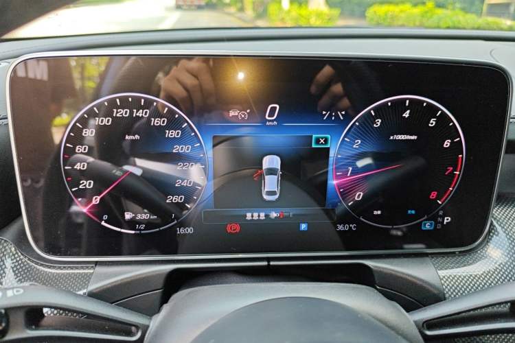 Used Mercedes-Benz C-Class 2024 C 260 L Brilliant Night Sports Edition Instrument Cluster