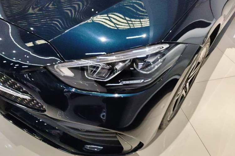 Used Mercedes-Benz C-Class 2024 Second Facelift C 260 L Starry Night Sport Edition Left Front Headlight