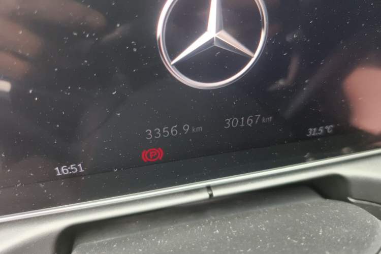 Used Mercedes-Benz C-Class 2024 C 260 L Sport Edition Odometer Close Up