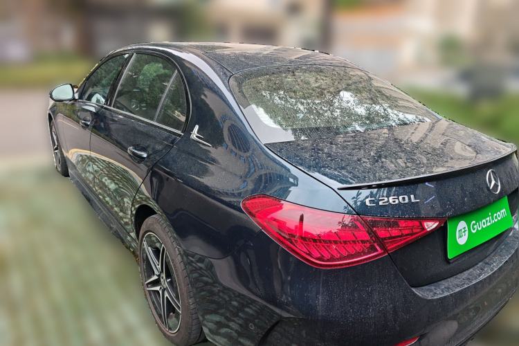 Used Mercedes-Benz C-Class 2024 Second Facelift C 260 L Starry Night Sport Edition Rear Left 45 Deg
