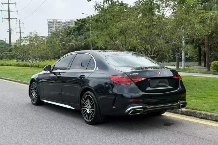 Used Mercedes-Benz C-Class 2024 Restyled C 260 L Sport Edition Rear Left 45 Deg
