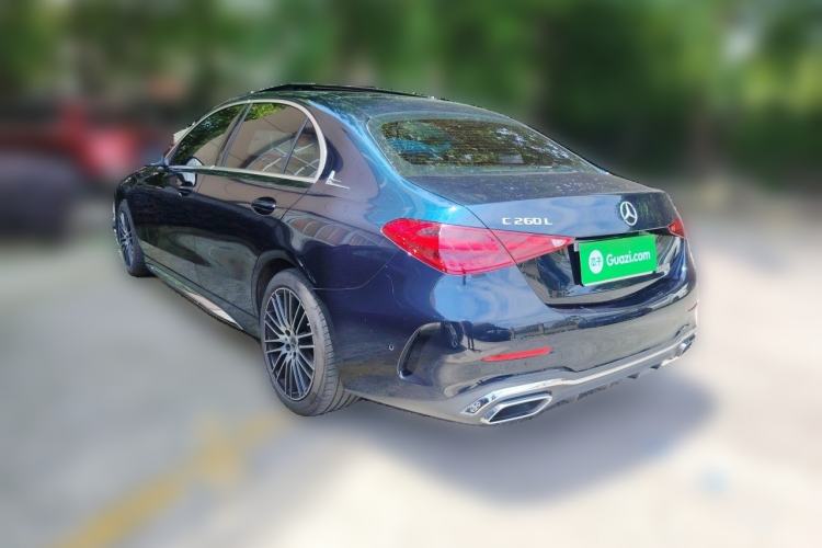 Used Mercedes-Benz C-Class 2024 C 260 L Sport Edition Rear Left 45 Deg