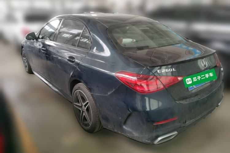 Used Mercedes-Benz C-Class 2024 Second Facelift C 260 L Starry Night Sport Edition Rear Left 45 Deg