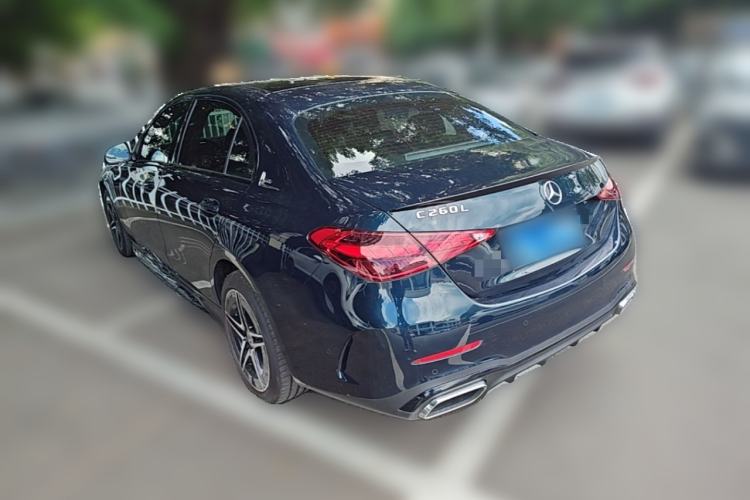 Used Mercedes-Benz C-Class 2024 Facelift C 260 L Night Edition Sport Version Rear Left 45 Deg