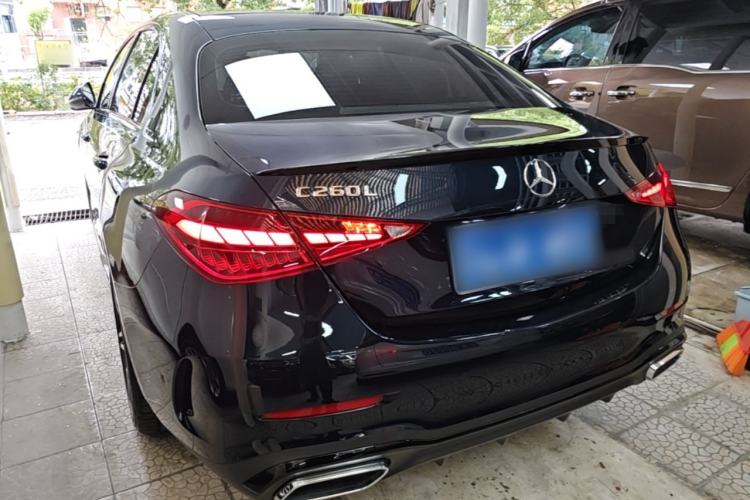Used Mercedes-Benz C-Class 2024 Facelift C 260 L Night Edition Sport Version Rear Left 45 Deg