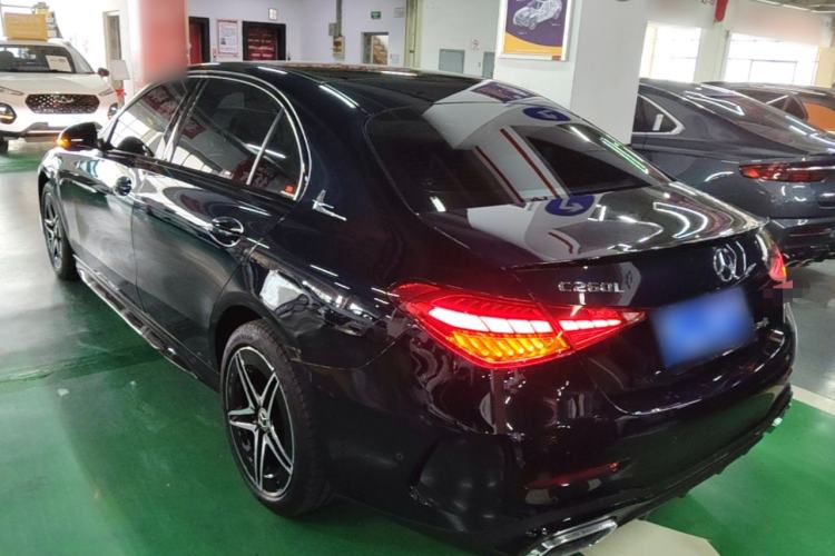 Used Mercedes-Benz C-Class 2024 Second Facelift C 260 L Starry Night Sport Edition Rear Left 45 Deg