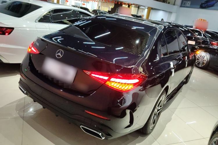 Used Mercedes-Benz C-Class 2024 Second Facelift C 260 L Starry Night Sport Edition Rear Right 45 Deg