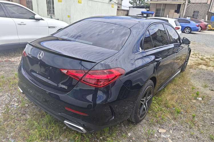 Used Mercedes-Benz C-Class 2024 Facelift C 260 L Night Edition Sport Version Rear Right 45 Deg