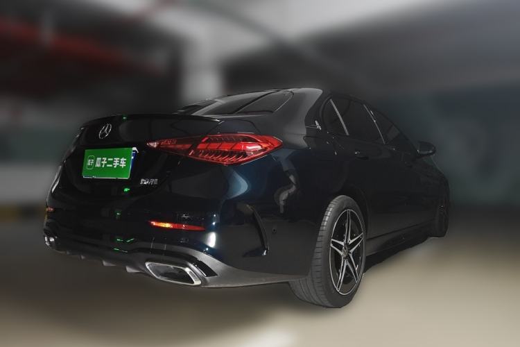 Used Mercedes-Benz C-Class 2024 C 260 L Brilliant Night Sports Edition Rear Right 45 Deg