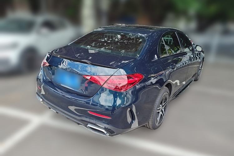 Used Mercedes-Benz C-Class 2024 Facelift C 260 L Night Edition Sport Version Rear Right 45 Deg