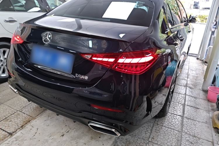 Used Mercedes-Benz C-Class 2024 Facelift C 260 L Night Edition Sport Version Rear Right 45 Deg