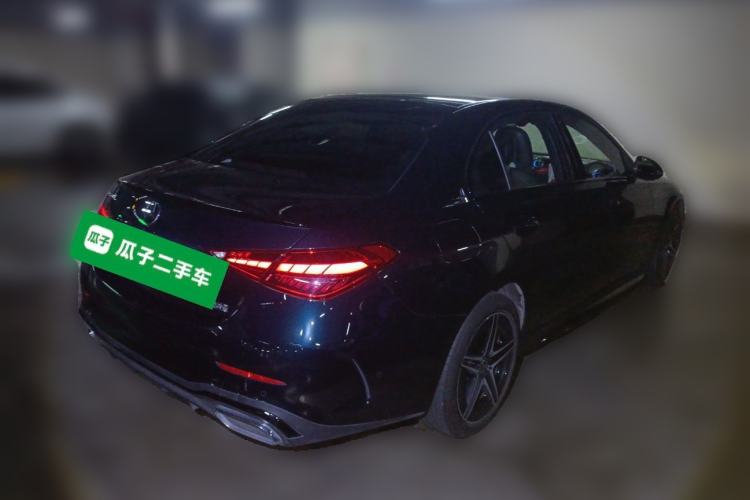 Used Mercedes-Benz C-Class 2024 Facelift C 260 L Night Edition Sport Version Rear Right 45 Deg