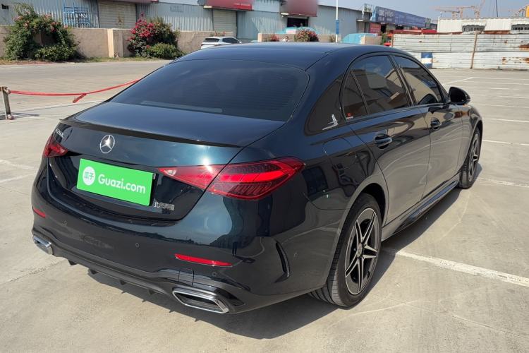 Used Mercedes-Benz C-Class 2024 Second Facelift C 260 L Starry Night Sport Edition Rear Right 45 Deg