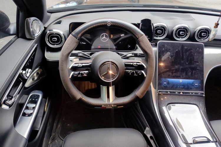 Used Mercedes-Benz C-Class 2024 Second Facelift C 260 L Starry Night Sport Edition Steering Wheel