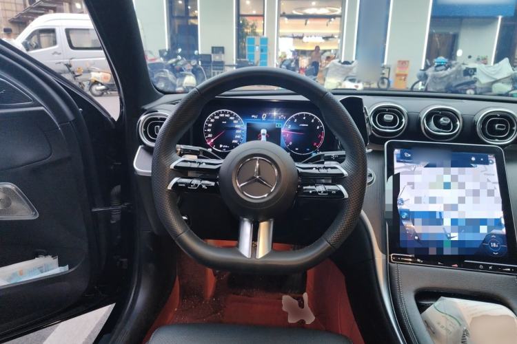 Used Mercedes-Benz C-Class 2024 C 260 L Brilliant Night Sports Edition Steering Wheel