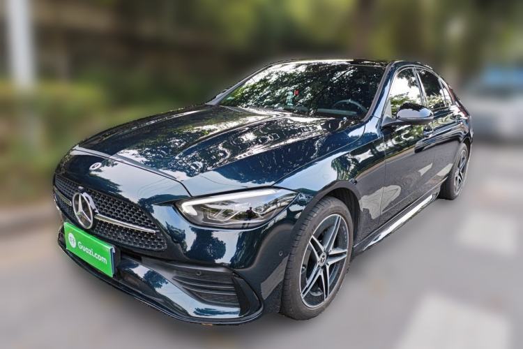 Used Mercedes-Benz C-Class 2024 C 260 L Brilliant Night Sports Edition Guazi used car, China used car export, Used car for sale, Used cars, Cheapest cars for sale