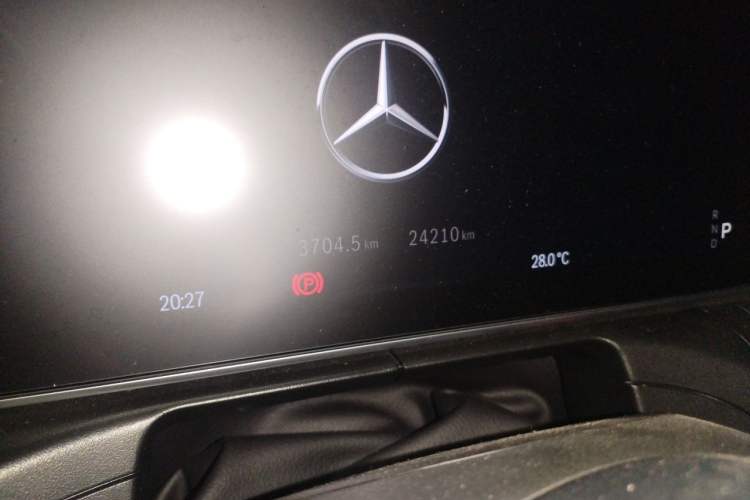 Used Mercedes-Benz C-Class 2024 C 260 L Sport Edition Odometer Close Up