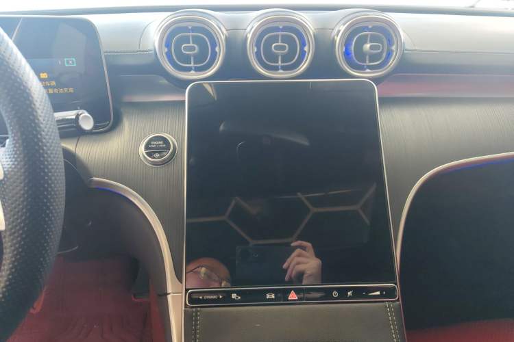 Used Mercedes-Benz C-Class 2024 C 200 L Sport Edition Audio And AC Panel