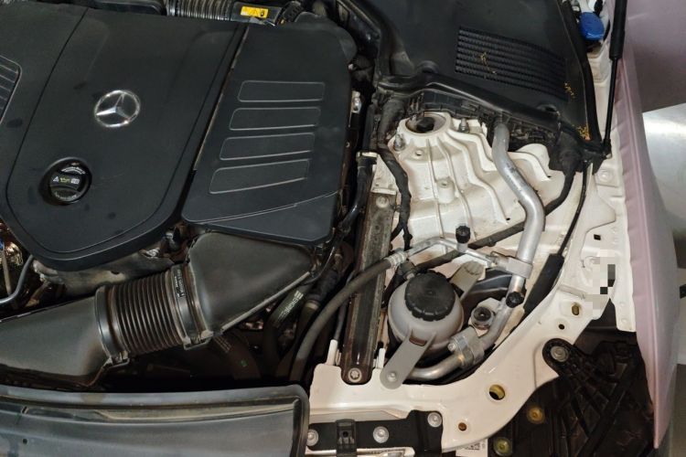 Used Mercedes-Benz C-Class 2024 C 260 L Brilliant Night Sports Edition Engine Bay Left