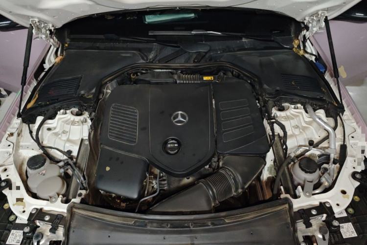 Used Mercedes-Benz C-Class 2024 C 260 L Brilliant Night Sports Edition Engine Bay