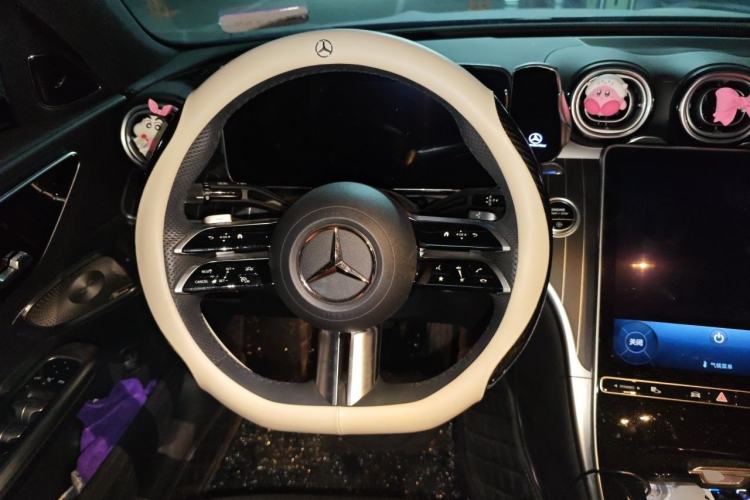 Used Mercedes-Benz C-Class 2024 C 260 L Brilliant Night Sports Edition Steering Wheel