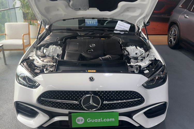 Used Mercedes-Benz C-Class 2024 Facelift C 260 L Night Edition Sport Version Engine Bay