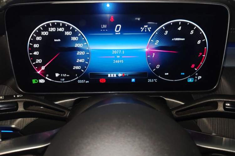 Used Mercedes-Benz C-Class 2024 Facelift C 260 L Night Edition Sport Version Instrument Cluster