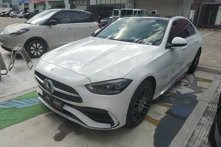 Used Mercedes-Benz C-Class 2024 Restyled C 260 L Sport Edition Guazi used car, China used car export, Used car for sale, Used Mercedes-Benz cars, Cheapest cars for sale