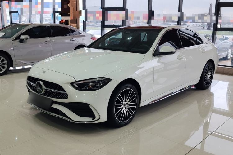 Mercedes-Benz C-Class 2024 Restyled C 260 L Sport Edition с пробегом Guazi used car, China used car export, Used car for sale, Used cars, Cheapest cars for sale