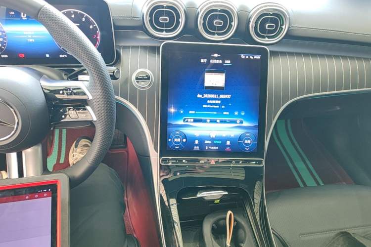Used Mercedes-Benz C-Class 2024 Restyled C-Class 260 L Sport Edition Audio And AC Panel