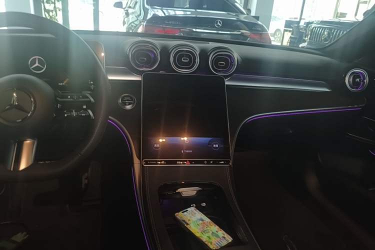 Used Mercedes-Benz C-Class 2024 Restyled C 260 L Sport Edition Audio And AC Panel