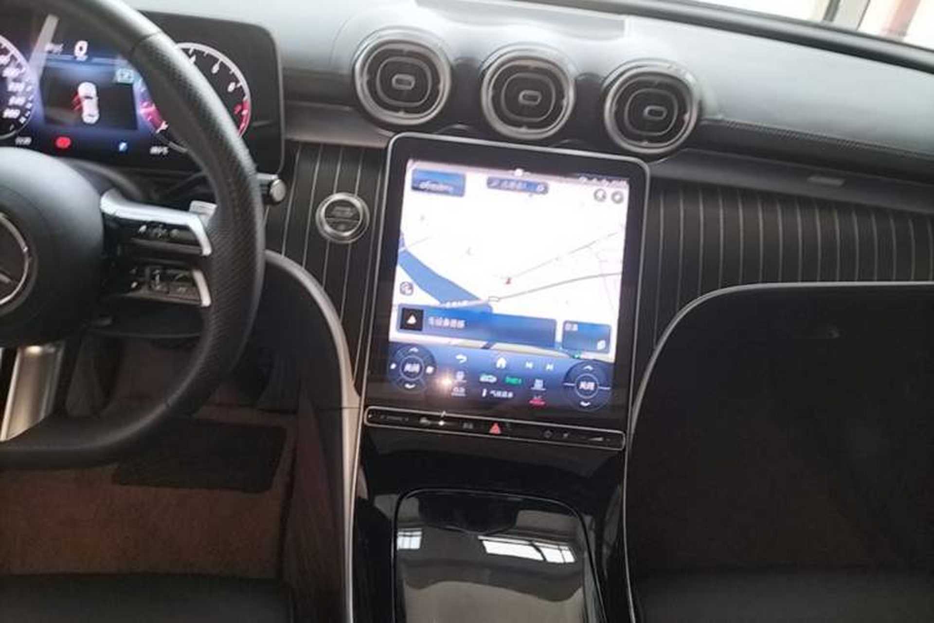 Used Mercedes-Benz C-Class 2024 Restyled C 260 L Sport Edition Audio And AC Panel