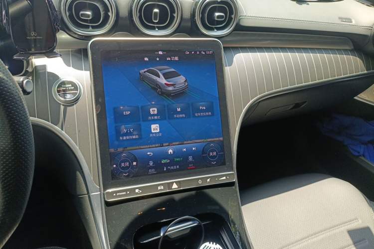 Used Mercedes-Benz C-Class 2024 C 260 L Brilliant Night Sports Edition Audio And AC Panel