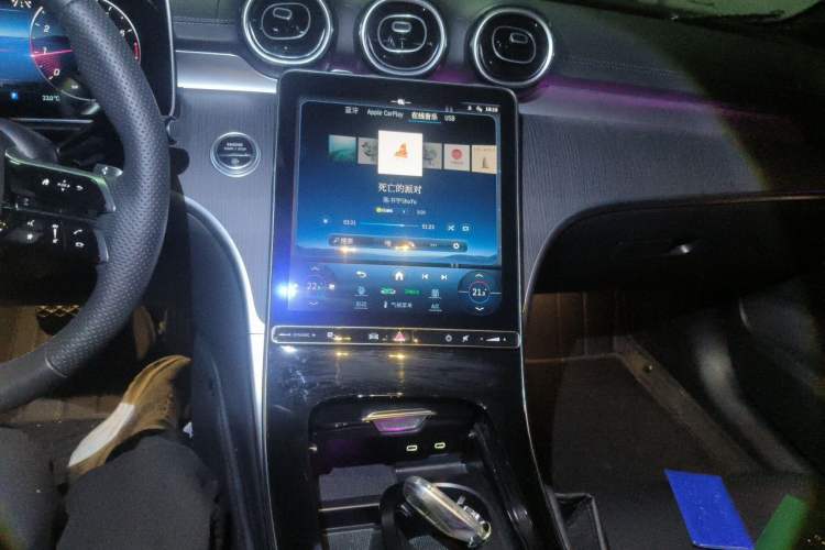 Used Mercedes-Benz C-Class 2024 C 200 L Sport Edition Audio And AC Panel