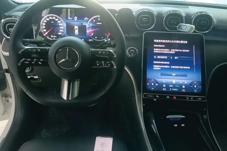 Used Mercedes-Benz C-Class 2024 C 200 L Sport Edition Audio And AC Panel