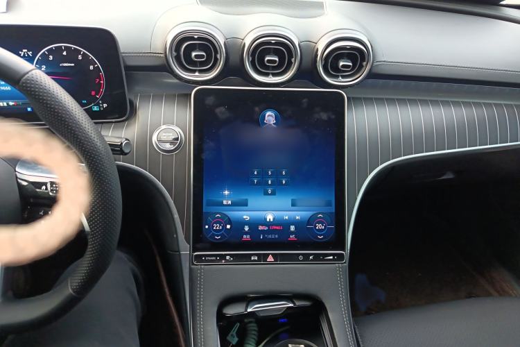 Used Mercedes-Benz C-Class 2024 C 260 L Sport Edition Audio And AC Panel