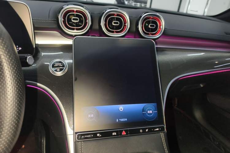 Used Mercedes-Benz C-Class 2024 Restyled C-Class 260 L Sport Edition Audio And AC Panel