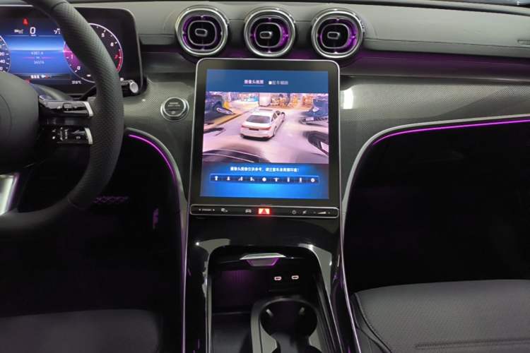 Used Mercedes-Benz C-Class 2024 Restyled C 260 L Sport Edition Audio And AC Panel
