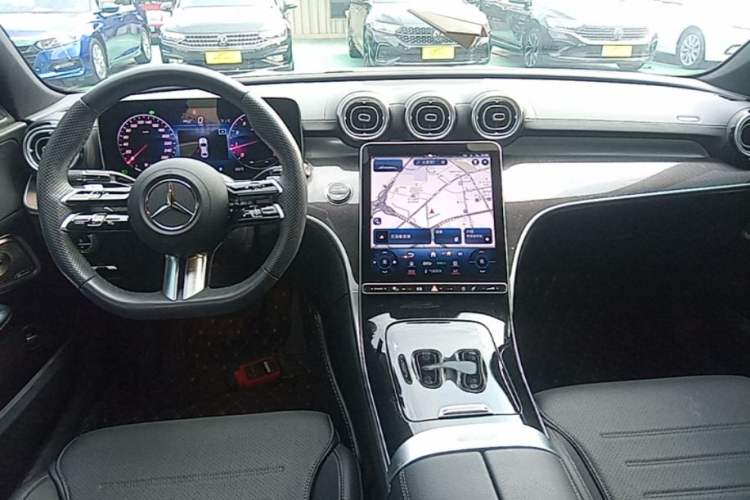 Used Mercedes-Benz C-Class 2024 Facelift C 260 L Night Edition Sport Version Center Console