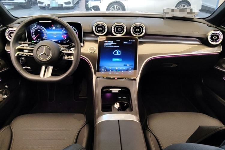 Used Mercedes-Benz C-Class 2024 Second Facelift C 260 L Starry Night Sport Edition Center Console