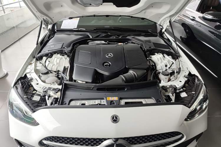 Used Mercedes-Benz C-Class 2024 Second Facelift C 260 L Sport Edition Engine Bay