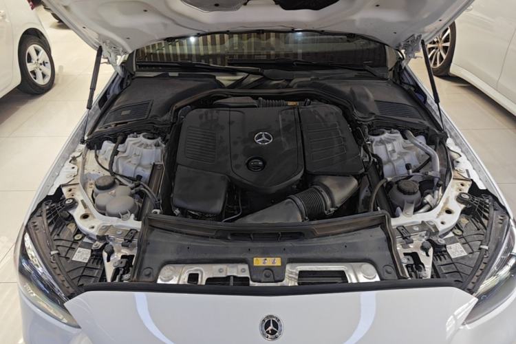 Used Mercedes-Benz C-Class 2024 Second Facelift C 260 L Sport Edition Engine Bay
