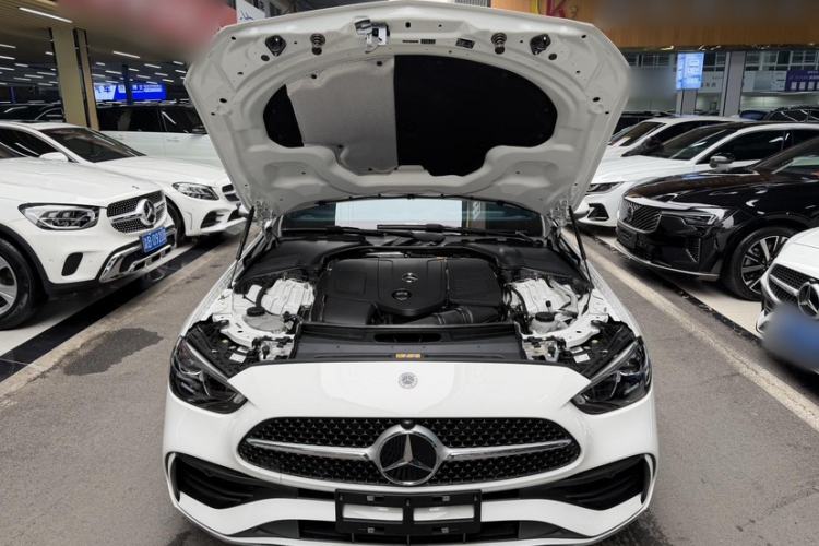 Used Mercedes-Benz C-Class 2024 Restyled C 200 L Sport Edition Engine Bay