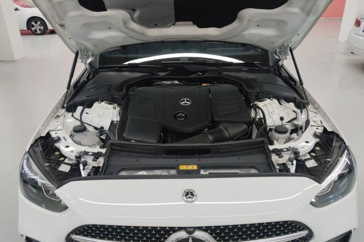 Used Mercedes-Benz C-Class 2024 Second Facelift C 260 L Sport Edition Engine Bay